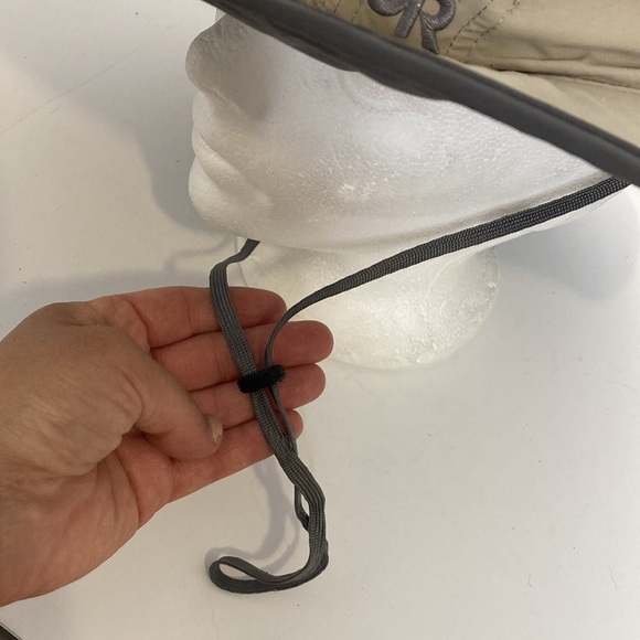 Outdoor Research Hat Kids Medium Khaki Gray Rambler Sun Sombrero UPF 50 - Picture 8 of 12